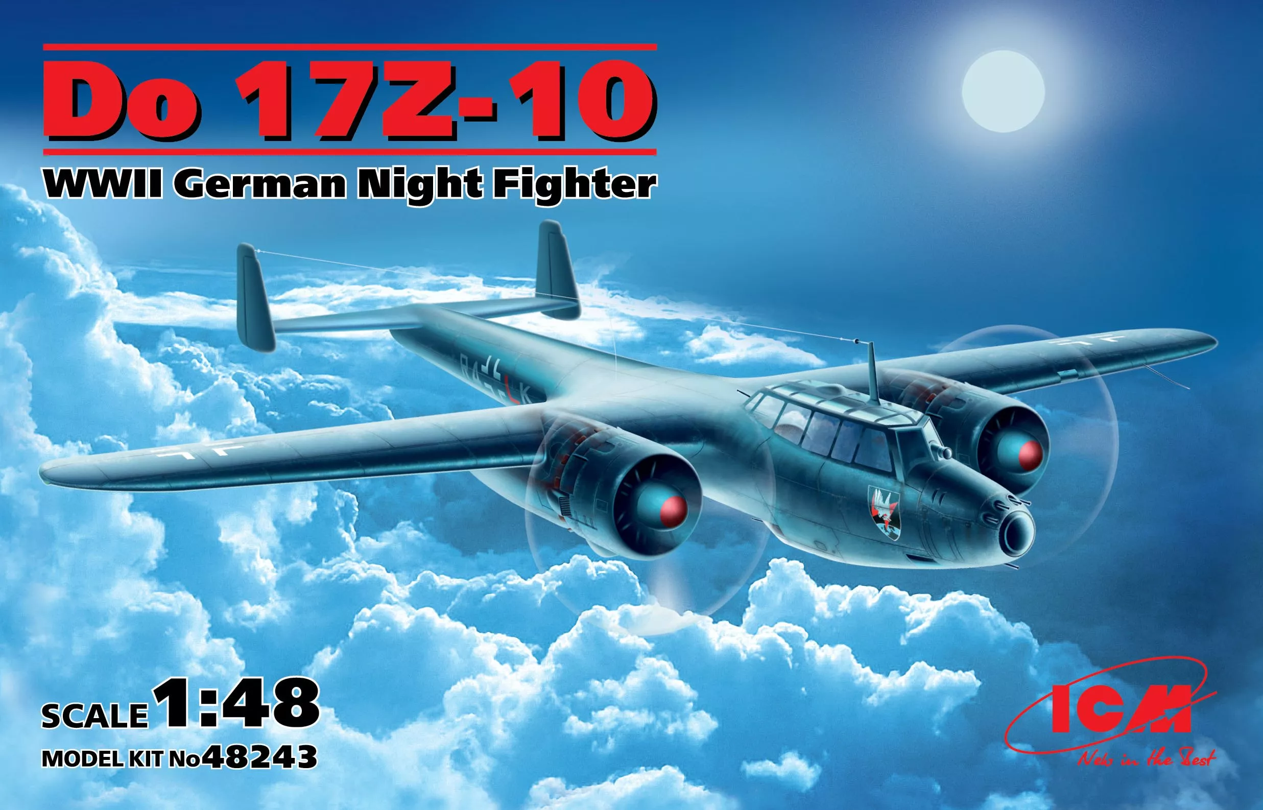 ICM - Do 17Z-10, WWII German Night Fighter 
